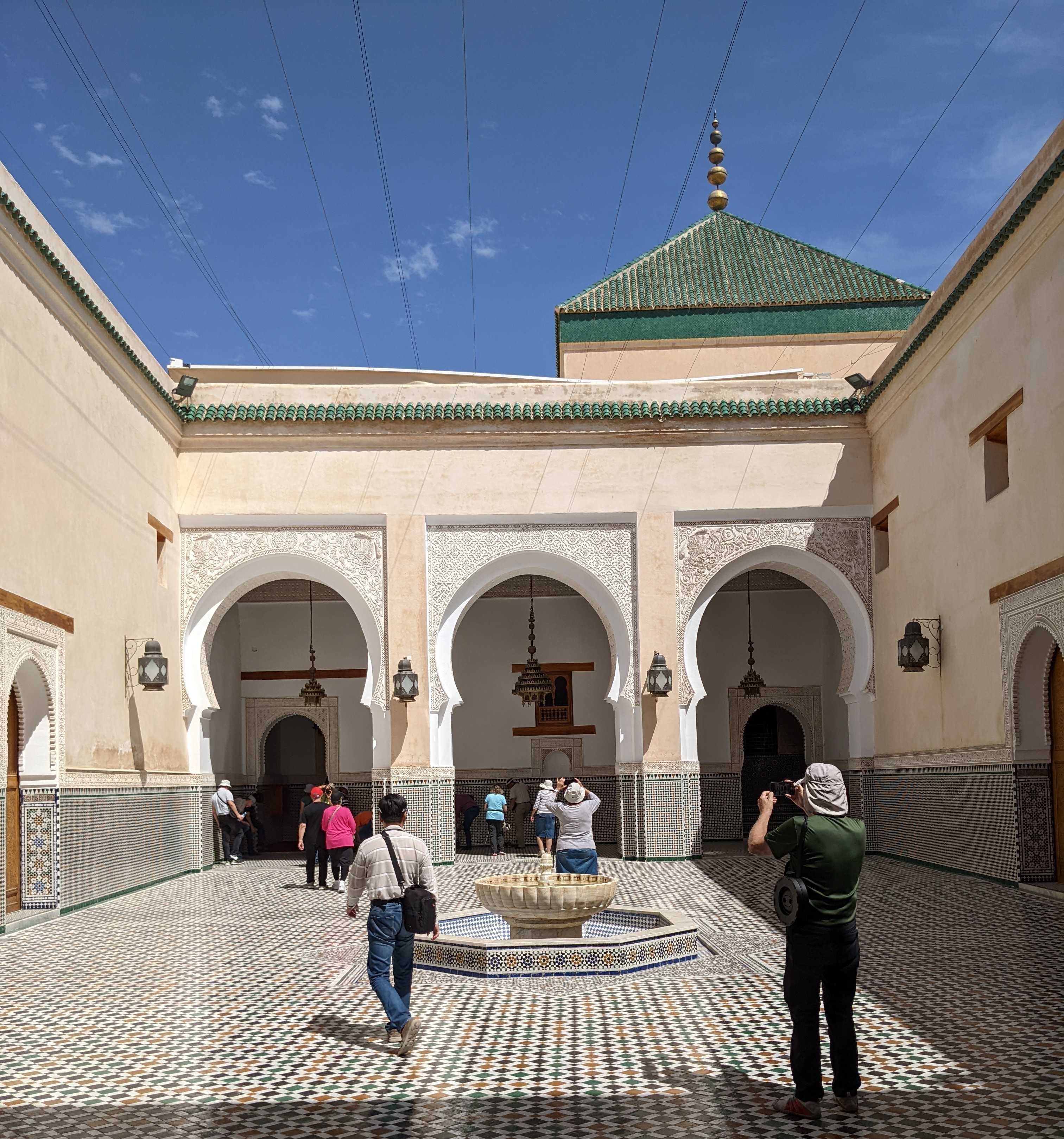 Main courtyard